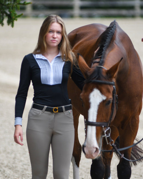 Horse Shoe Reversible Belt